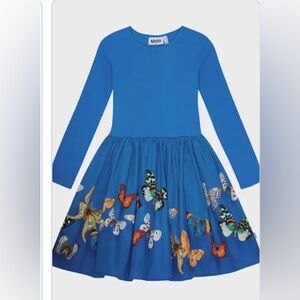 Molo Azure Blue Ribbed Shirt